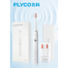  飞科（FLYCO）电动牙刷FT7106-皓月白成人家用情侣款充电式全自动声波震动软毛牙刷