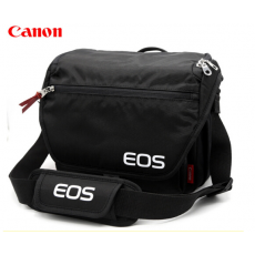 佳能（Canon）原装相机包/单反微单摄影包 用于5D4 90D 77D 6d2 800D R5/R 黑色（EOS炫酷单肩摄影包）