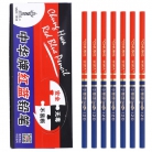 中华 120-红蓝 红蓝铅笔施工放线 特种铅笔圆杆50支/盒